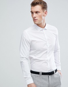 Белая рубашка скинни Burton Menswear - Белый