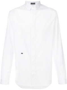 рубашка с вышивкой мухи Dior Homme