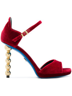 carved heel sandals Loriblu