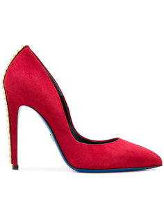 pearl-embellished pointed-toe pumps Loriblu