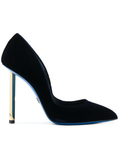 velvet stiletto pumps Loriblu