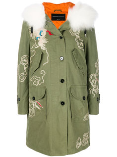 парка с подкладкой из козьего меха Ermanno Scervino