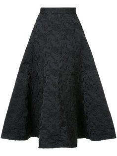 расклешенная юбка миди с цветочным узором  Co