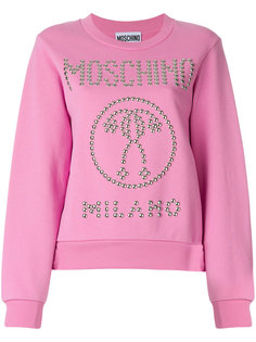 толстовка с вопросительными знаками Moschino
