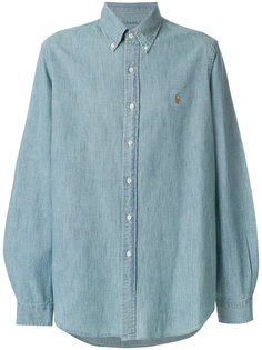 джинсовая рубашка с вышивкой логотипа Polo Ralph Lauren