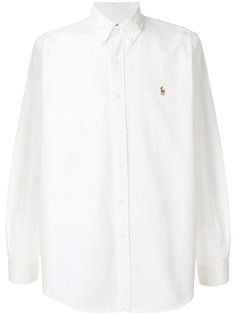 рубашка с вышивкой логотипа Polo Ralph Lauren