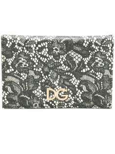 кошелек с кружевным узором Dolce &amp; Gabbana