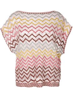 топ с рисунком Missoni