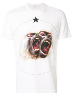 футболка с принтом Monkey Brothers Givenchy