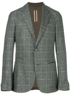 plaid patterned blazer Z Zegna