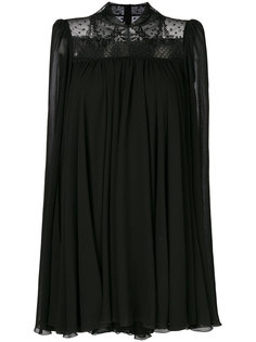 платье-шифт с кружевной вставкой Philosophy Di Lorenzo Serafini