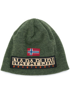 logo beanie  Napapijri