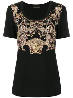 футболка с вышивкой Medusa Versace