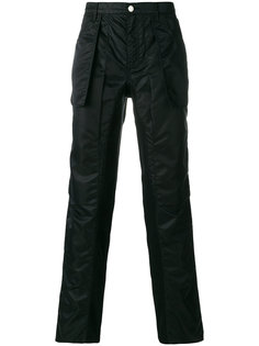 брюки с боковыми карманами Helmut Lang