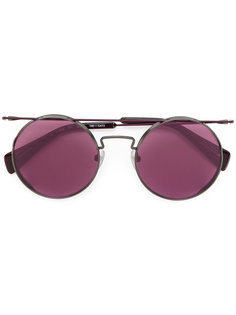 round tinted sunglasses Yohji Yamamoto