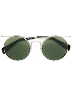 round tinted sunglasses Yohji Yamamoto