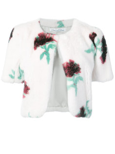floral print bolero  Oscar de la Renta