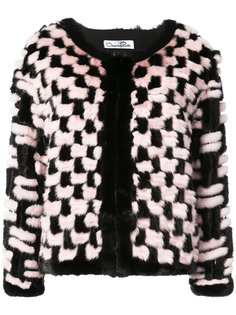 tweed technique jacket  Oscar de la Renta