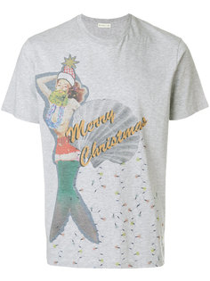 christmas print T-shirt Etro