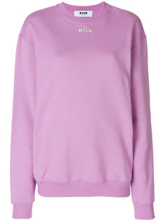 толстовка с логотипом MSGM