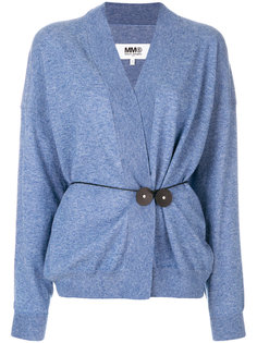 waist-tied cardigan Mm6 Maison Margiela