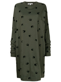 свободное платье Swallow McQ Alexander McQueen