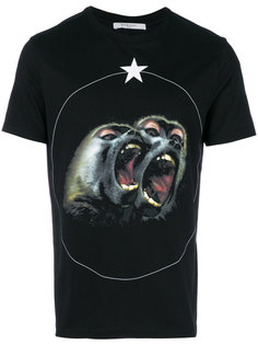 футболка с принтом Monkey Brothers Givenchy