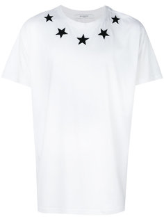 футболка с нашивками-звездами Columbian Givenchy