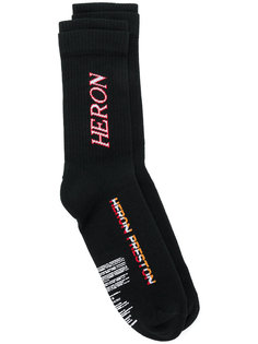 носки с логотипом Heron Preston