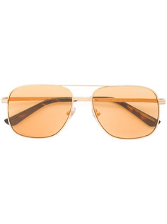 gold-tone aviators Vogue