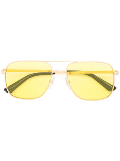 yellow aviators Vogue