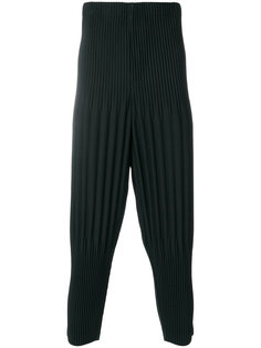 брюки с ребристой фактурой Homme Plissé Issey Miyake