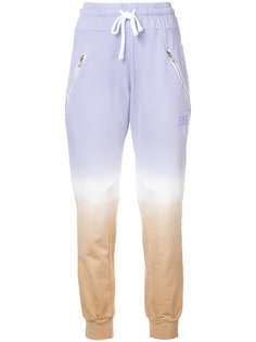 tie-dye track trousers Baja East