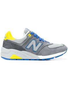 кроссовки  с конрастными панелями New Balance
