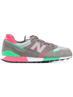 кроссовки с контрастными панелями New Balance