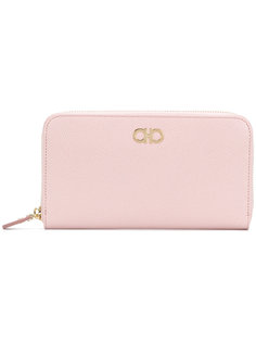 кошелек на молнии double Gancio Salvatore Ferragamo