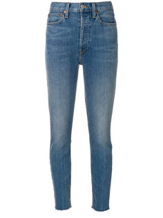 джинсы скинни с завышенной талией Re/Done