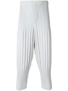 брюки с ребристой фактурой Homme Plissé Issey Miyake