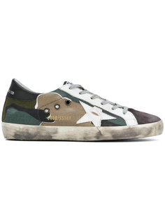 камуфляжные кроссовки Superstar Golden Goose Deluxe Brand