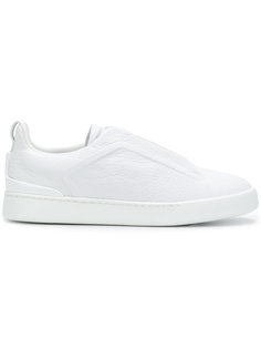 кроссовки-слипон со шнуровкой Z Zegna