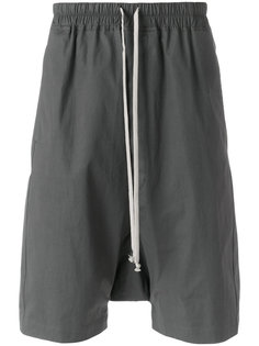 шорты с заниженной проймой Rick Owens