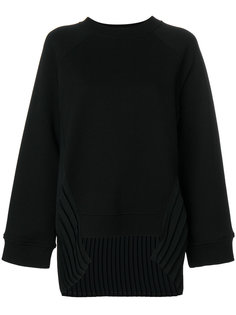 топ с плиссированными панелями Mm6 Maison Margiela