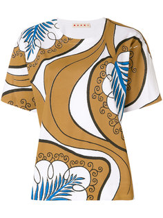 блузка с узором  Marni