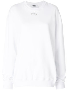 толстовка с логотипом  MSGM