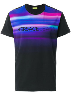 футболка с принтом-логотипом Versace Jeans