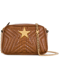 сумка на плечо с узором змеиной кожи  Stella McCartney
