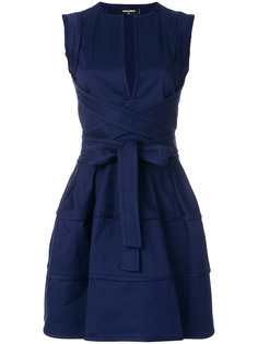 платье мини с запахом  Dsquared2