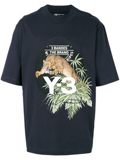 tiger motif T-shirt Y-3