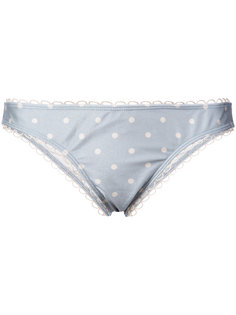 dot print bikini bottom Zimmermann