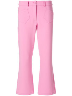 укороченные брюки Moschino